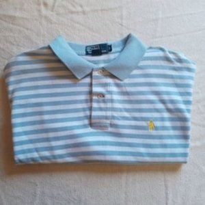 Striped Polo Tee XL